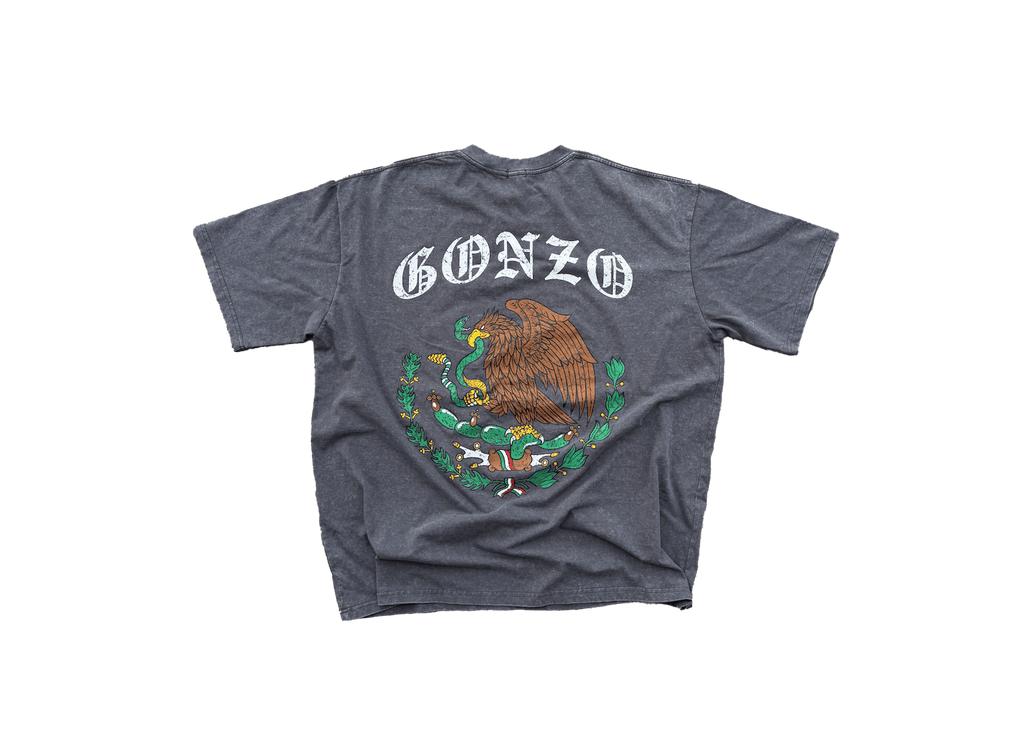 "VLR" FADED GREY T-SHIRT
