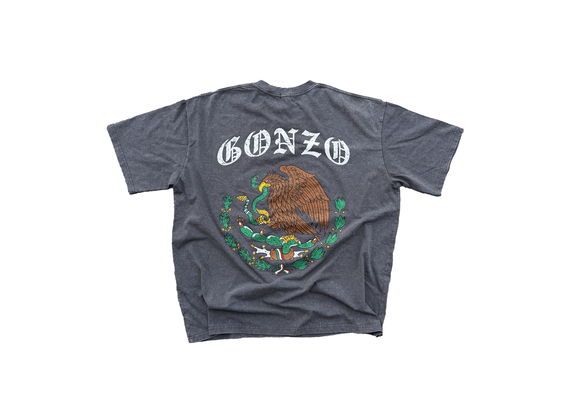 "VLR" FADED GREY T-SHIRT
