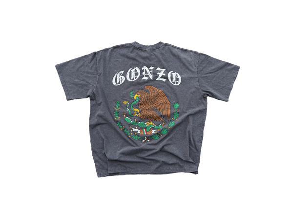 "VLR" FADED GREY T-SHIRT