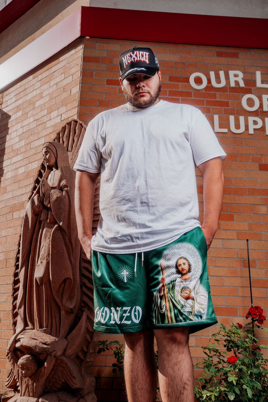 "SAN JUDAS TADEO" SHORTS