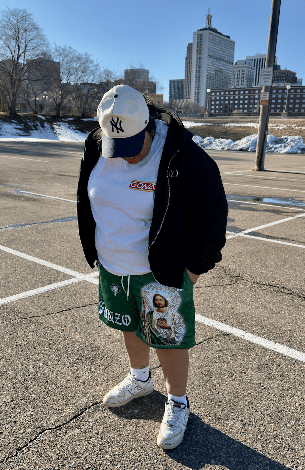 "SAN JUDAS TADEO" SHORTS