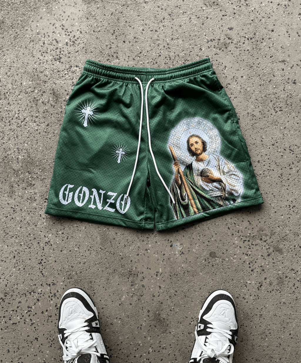 "SAN JUDAS TADEO" SHORTS
