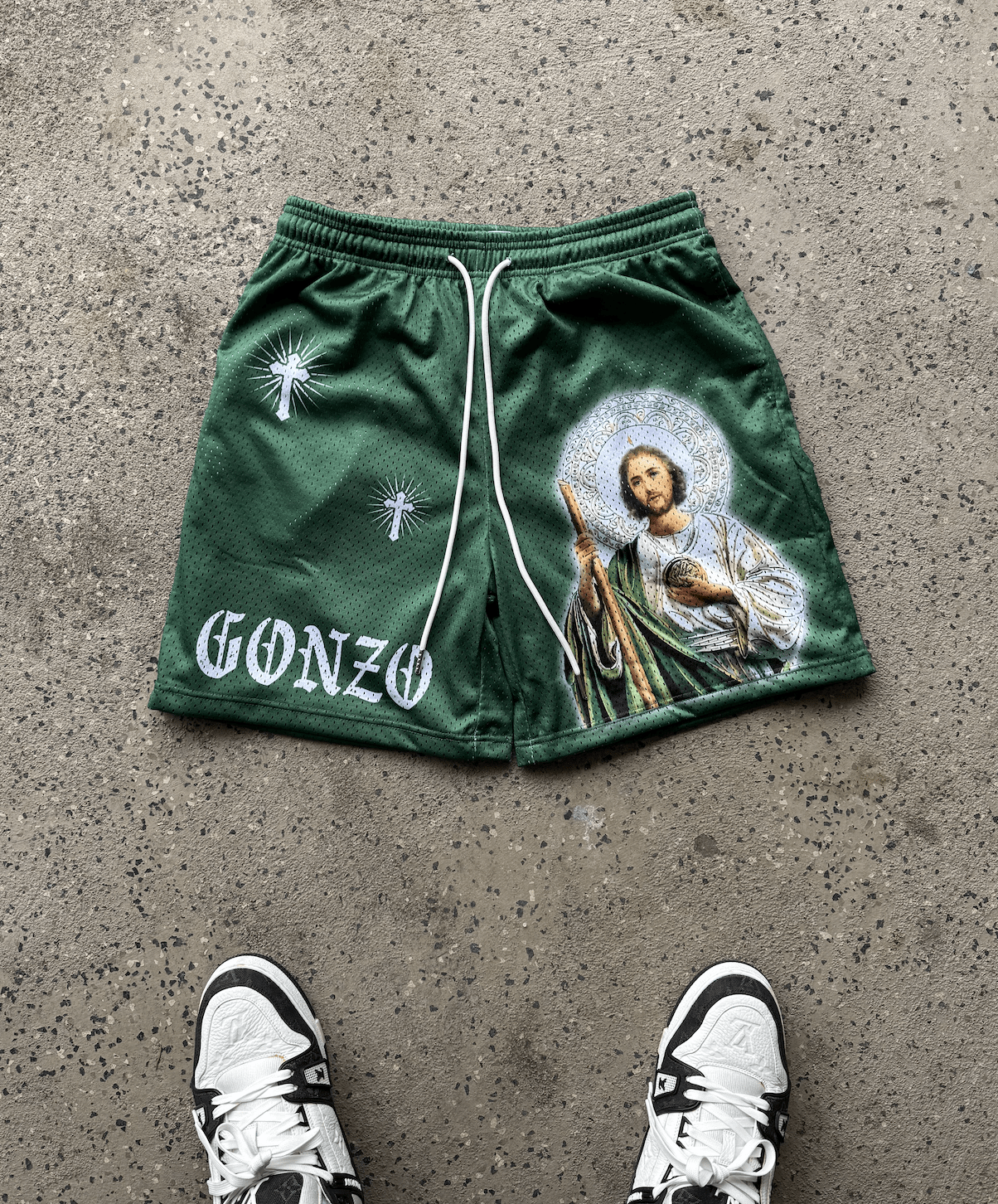 "SAN JUDAS TADEO" SHORTS